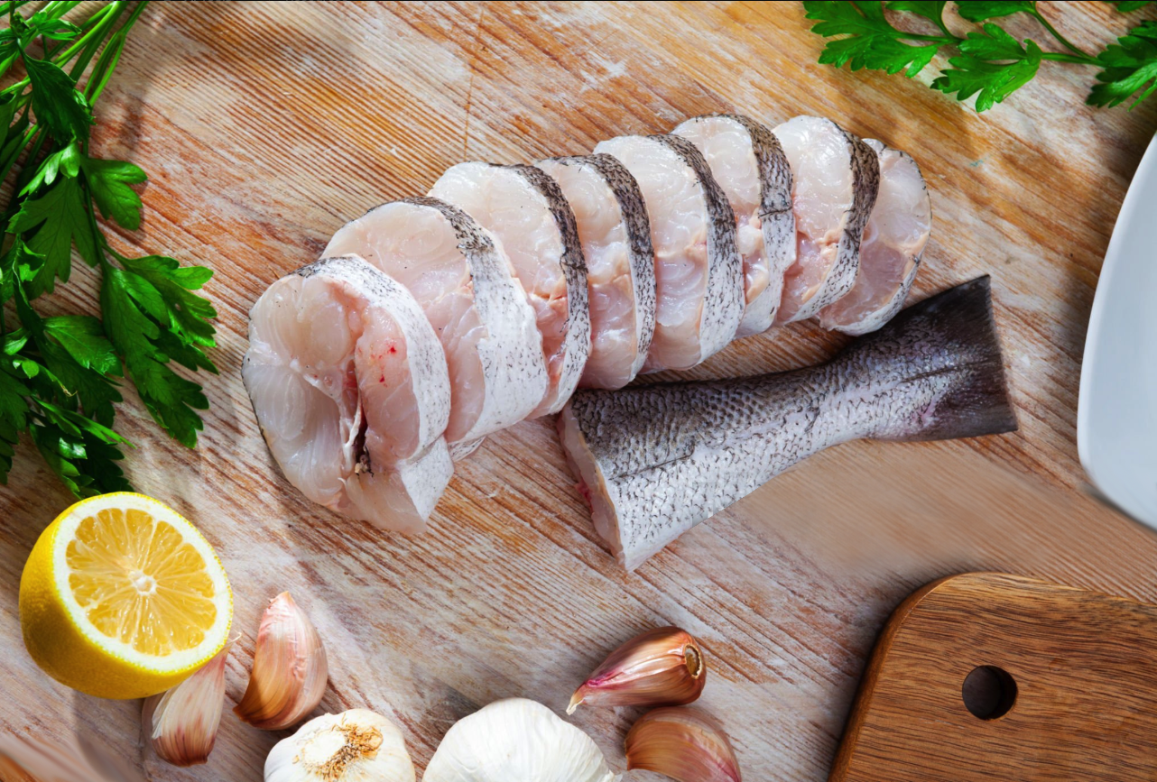 Pescado fresco porcionado